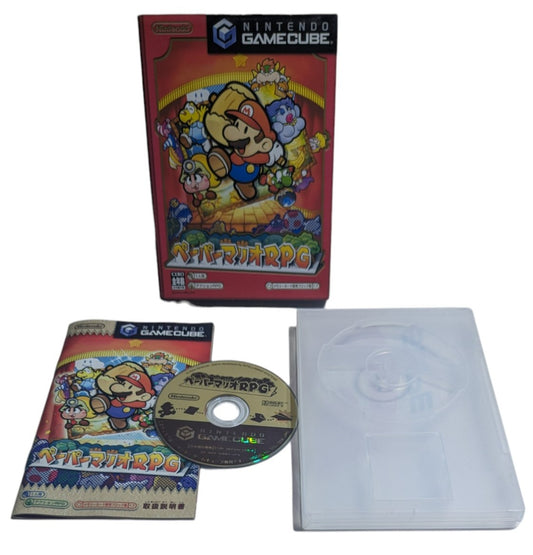 GC - Paper Mario RPG - Nintendo Gamecube (JAPAN)