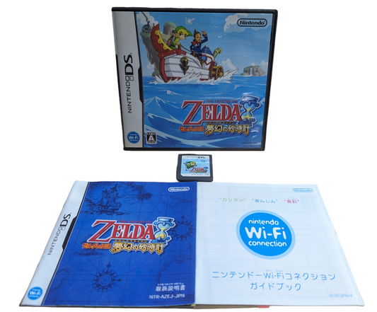 DS - THE LEGEND OF ZELDA Phantom Hourglass (game+box+instruction) Nintendo – JAPAN