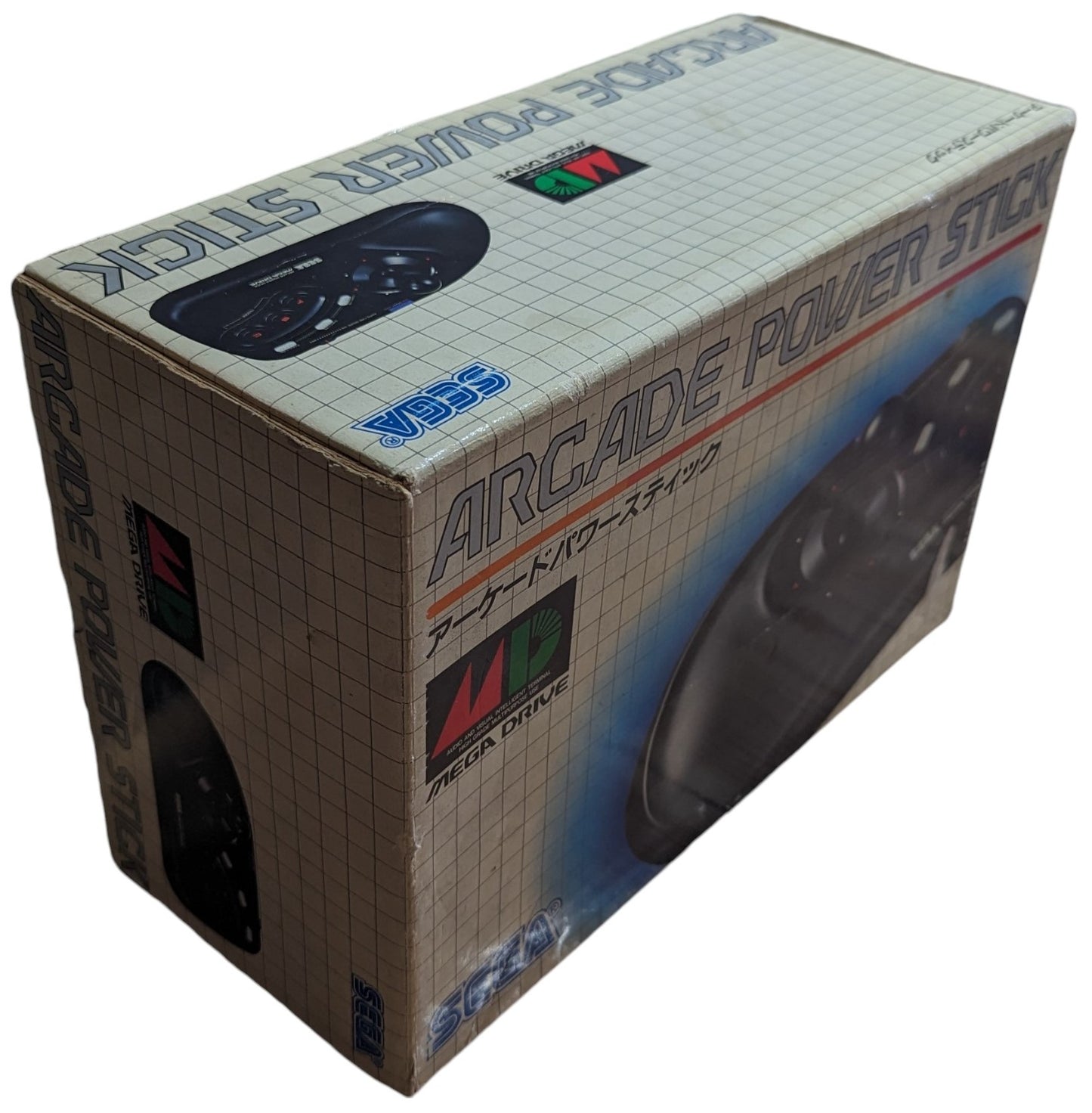 SEGA Megadrive - Arcade Power Stick CONTROLLER - 3 Button/Rapid Fire WITH BOX (Japan)