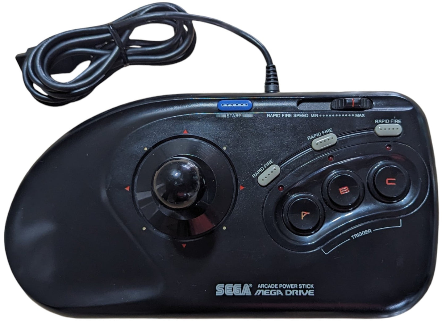 SEGA Megadrive - Arcade Power Stick CONTROLLER - 3 Button/Rapid Fire WITH BOX (Japan)
