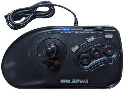 SEGA Megadrive - Arcade Power Stick CONTROLLER - 3 Button/Rapid Fire WITH BOX (Japan)