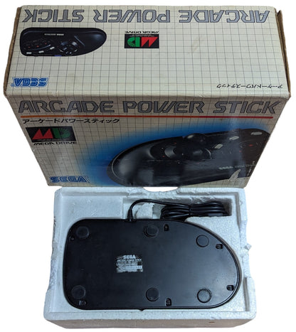 SEGA Megadrive - Arcade Power Stick CONTROLLER - 3 Button/Rapid Fire WITH BOX (Japan)