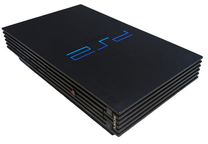 SONY PS2 - FAT BLACK SCPH-10000 - Playstation 2 NTCS-J JAPAN (TESTED)