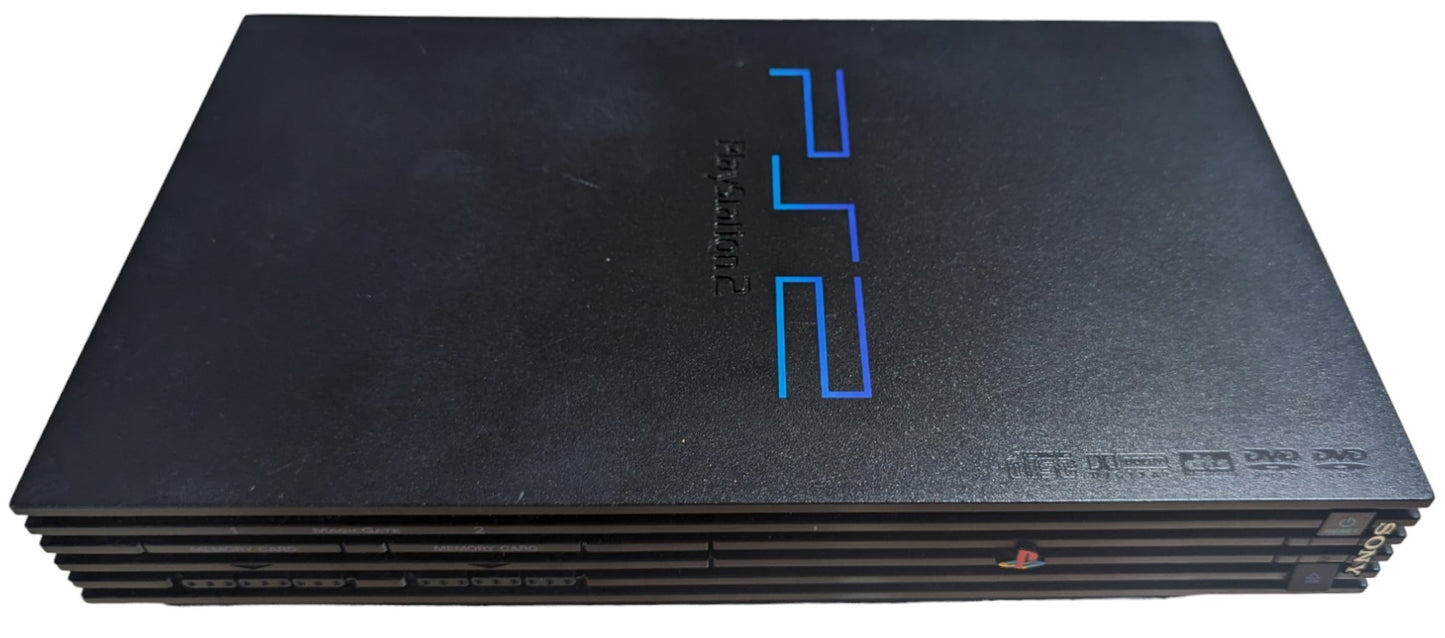 SONY PS2 - FAT BLACK SCPH-50000 - Playstation 2 NTCS-J JAPAN (TESTED)
