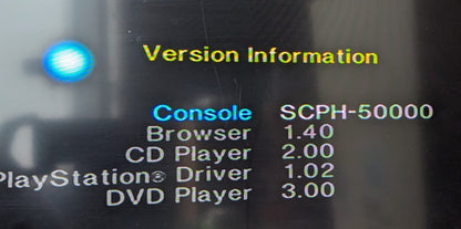 SONY PS2 - FAT BLACK SCPH-50000 - Playstation 2 NTCS-J JAPAN (TESTED)