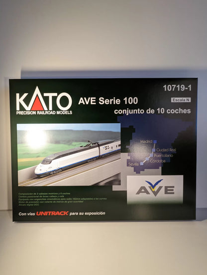 KATO 10719-1 AVE SERIE 100 MADRID - SEVILLA (NUEVO A ESTRENAR - A ESTRENAR)