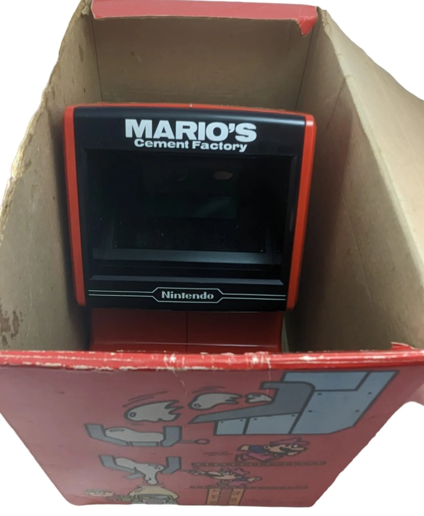 GW GAME AND WATCH TABLE TOP MARIO´S CEMENT FACTORY NINTENDO