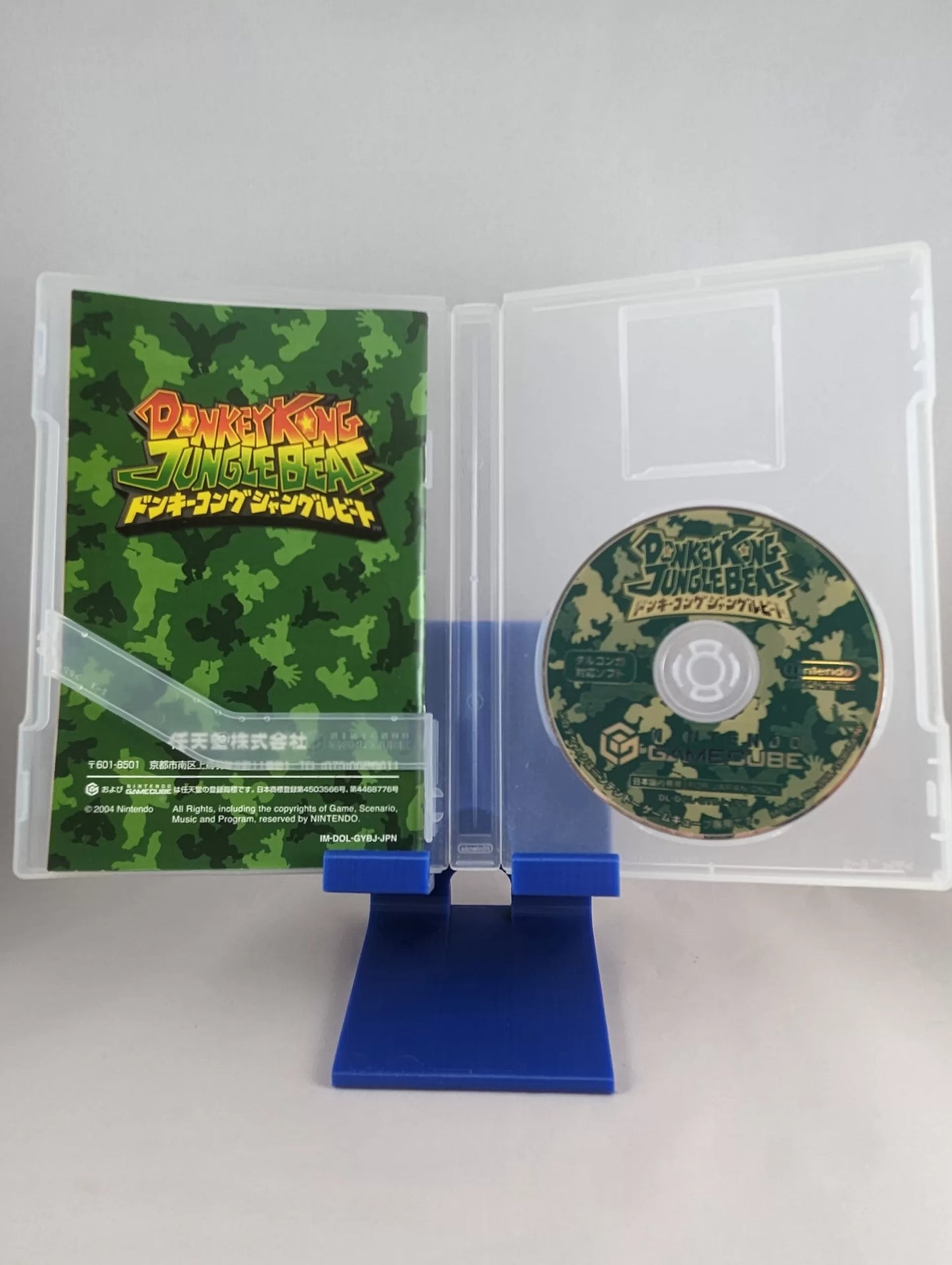 GC – DONKEY KONG JUNGLEBEAT (game+box+instruction) Nintendo Gamecube (JAPAN)