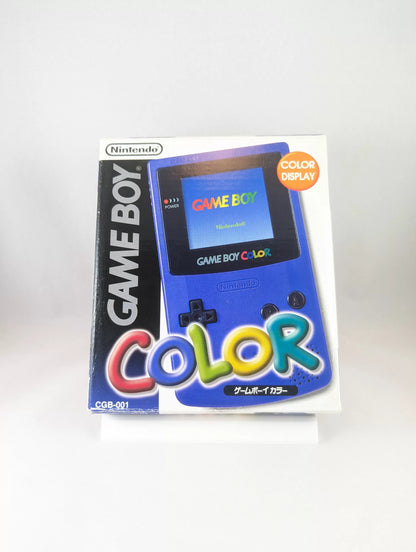 GB COLOR TESTED GAME BOY COLOR AZUL + CAJA + INSTRUC - GB BLUE + BOX + MANUAL