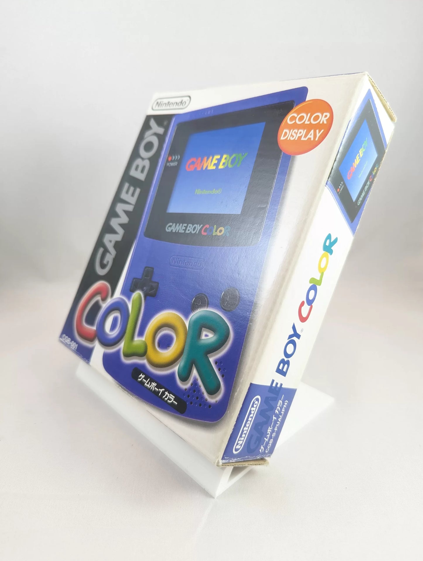 GB COLOR TESTED GAME BOY COLOR AZUL + CAJA + INSTRUC - GB BLUE + BOX + MANUAL