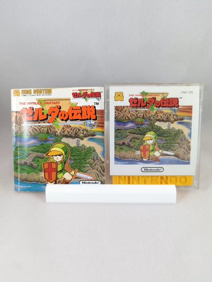 FAMICOM DISK SYSTEM THE LEGEND OF ZELDA - Hyrule Fantasy (game+case+OUTER BOX+instruction) Nintendo – JAPAN