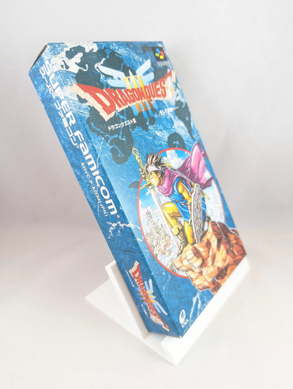 SUPER FAMICOM - DRAGON QUEST III – SNES/SFC (game+box+instruction) Super Nintendo (JAPAN)