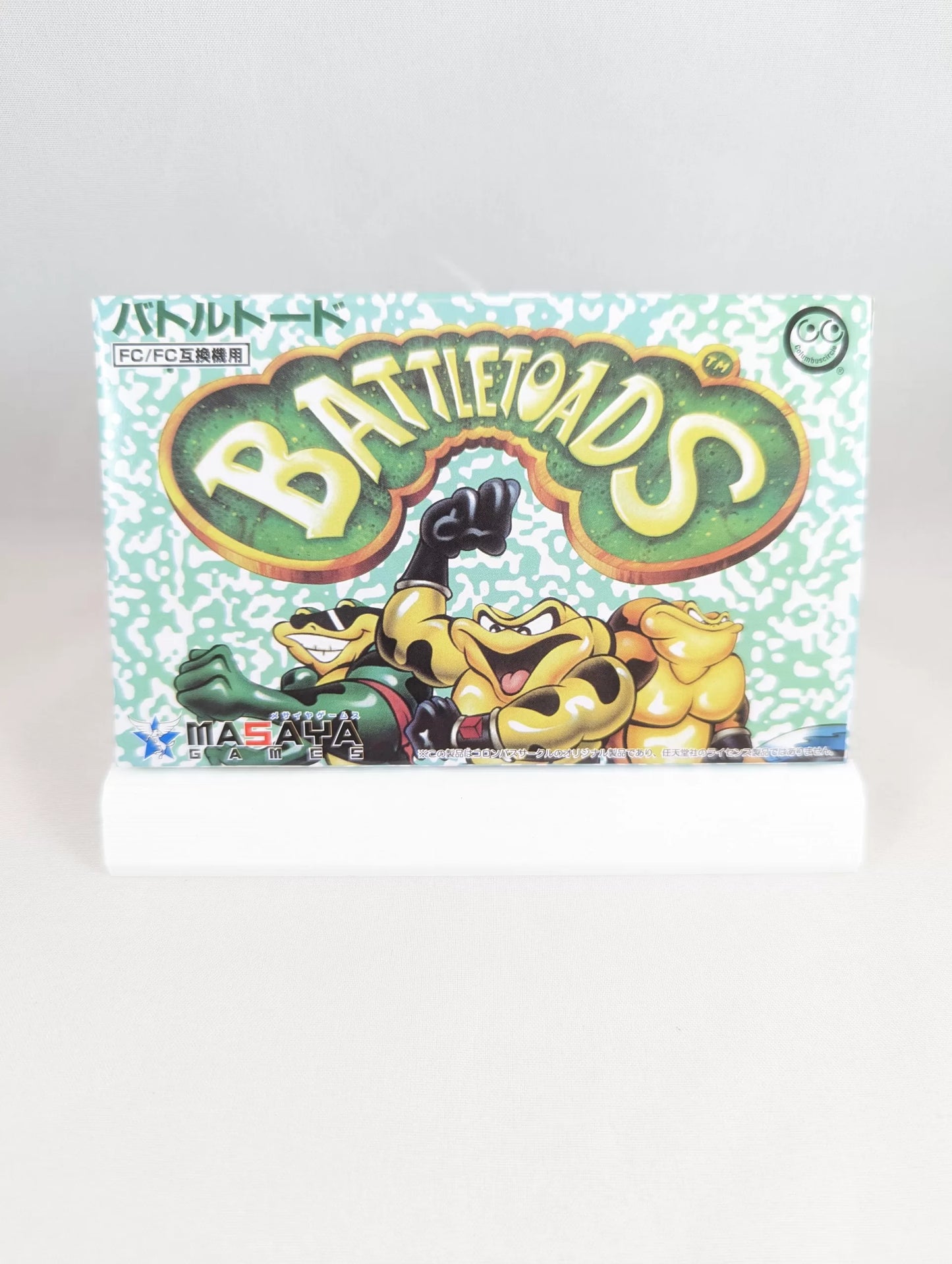 FC – BATTLETOADS (game+box+instruction) FC/NES Nintendo (JAPAN) NEW