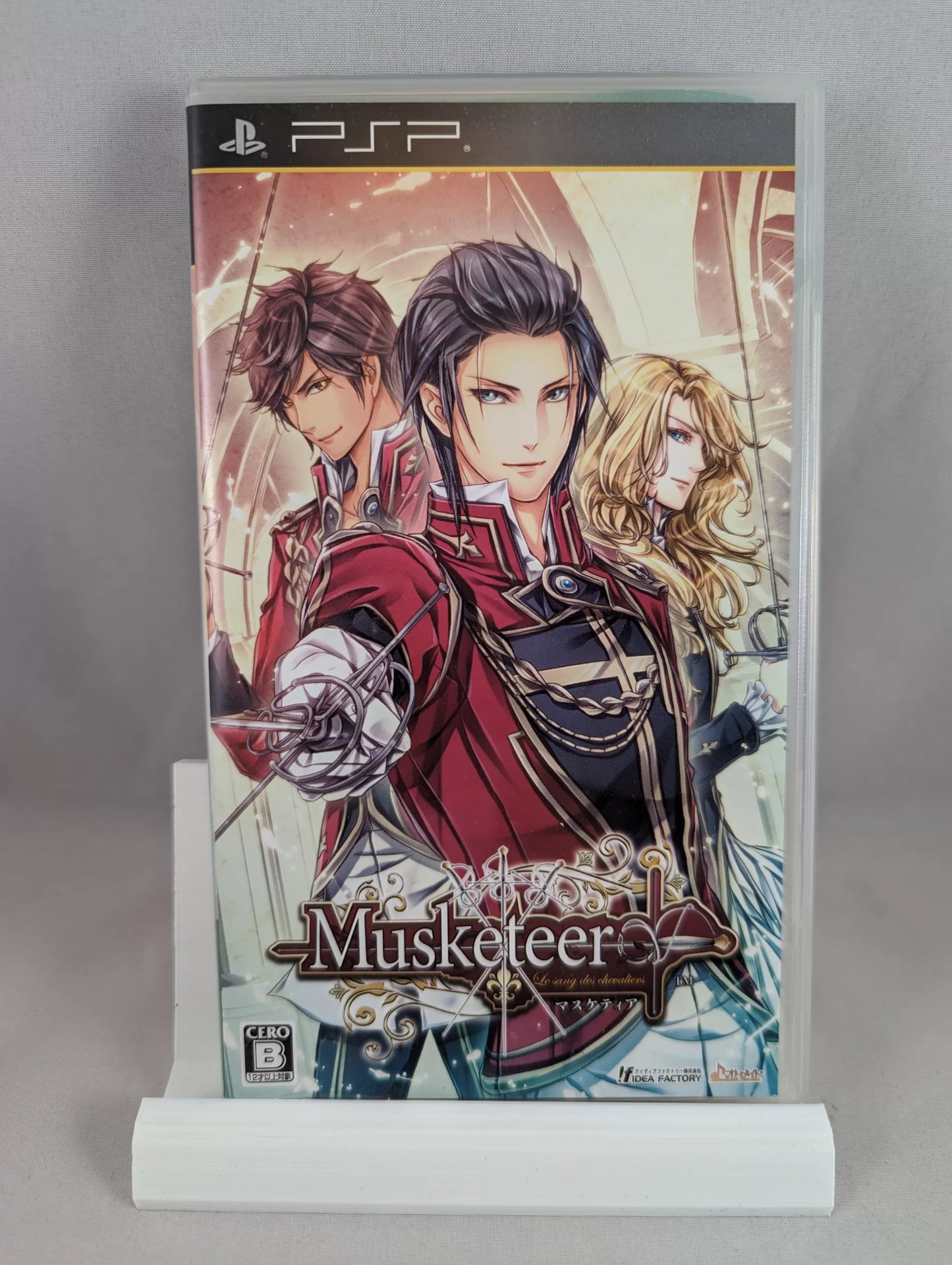 PSP - Musketeer Le Sang des Chevaliers (game+box+instruction) Playstation Portable (JAPAN)