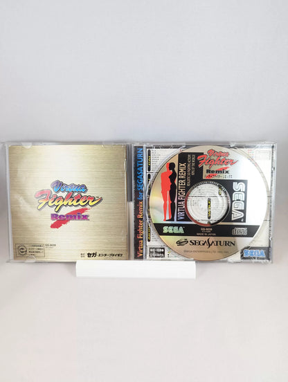 SEGA SATURN - VIRTUA FIGHTER REMIX (game+case+instruction) JAPAN