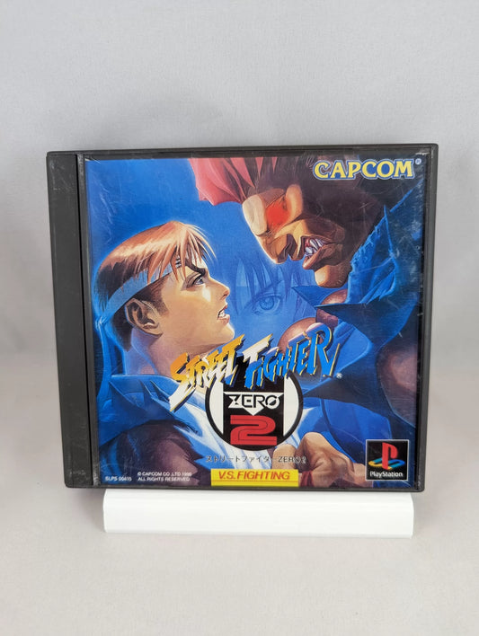 PS1 - Street Fighter Zero 2 - Sony Playstation (JAPAN-game)