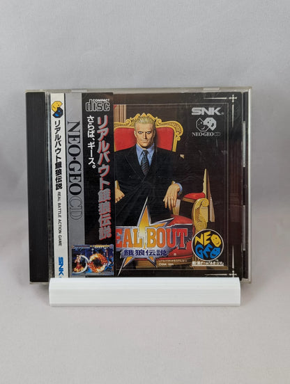 CD NEO GEO – King of Fighters REAL BOUT (jeu+boîtier+instructions) (JAPON)