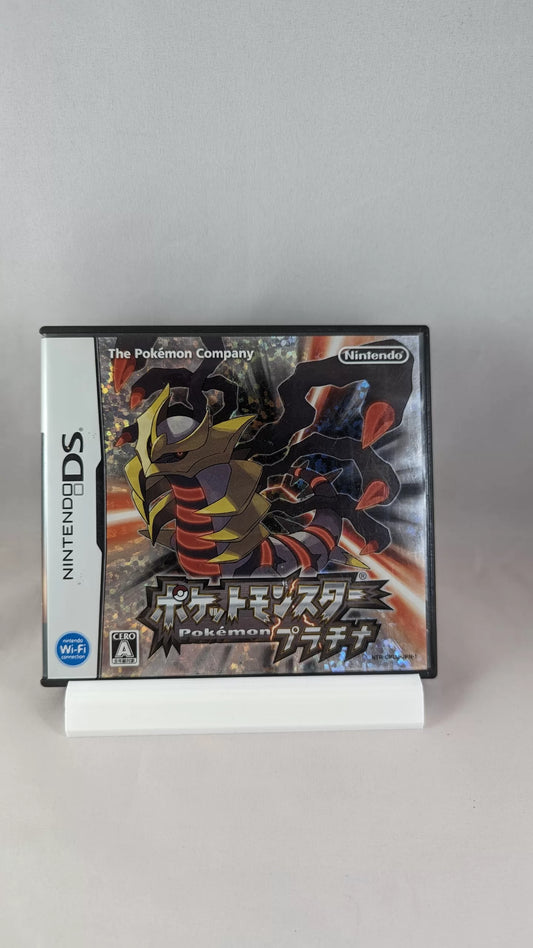 DS - POKEMON Monsters Platinum Pokemon Platinum (game+box+instruction) Nintendo – JAPAN