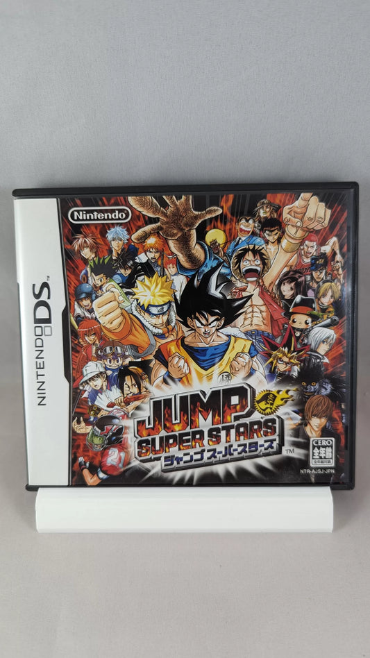 DS - Jump Super Stars (game+box+instruction) Nintendo - JAPAN)