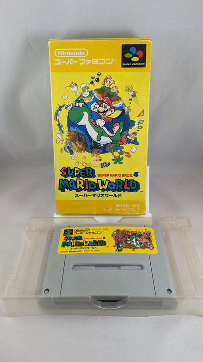 SUPER FAMICOM - Super Mario World (SANS intrusion) Super Nintendo (JAPON)