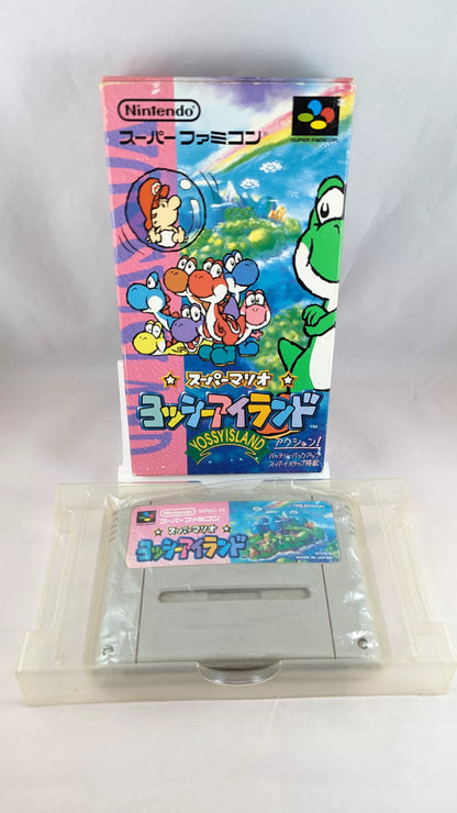 SUPER FAMICOM - Super Mario World 3 - Yossy island yoshi Super Nintendo (JAPAN)