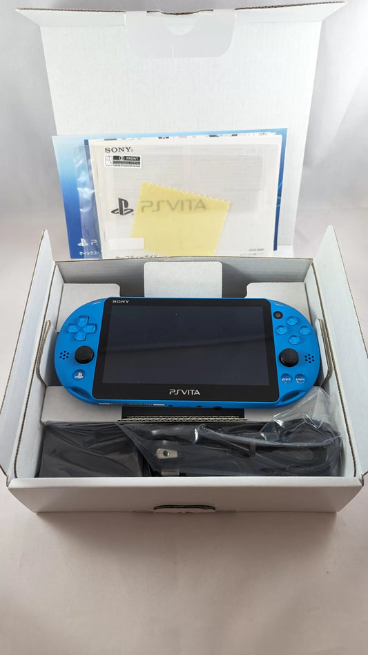 PS VITA PCH 2000 - PlayStation Aqua Blue (JAPAN EDITION ONLY) SONY