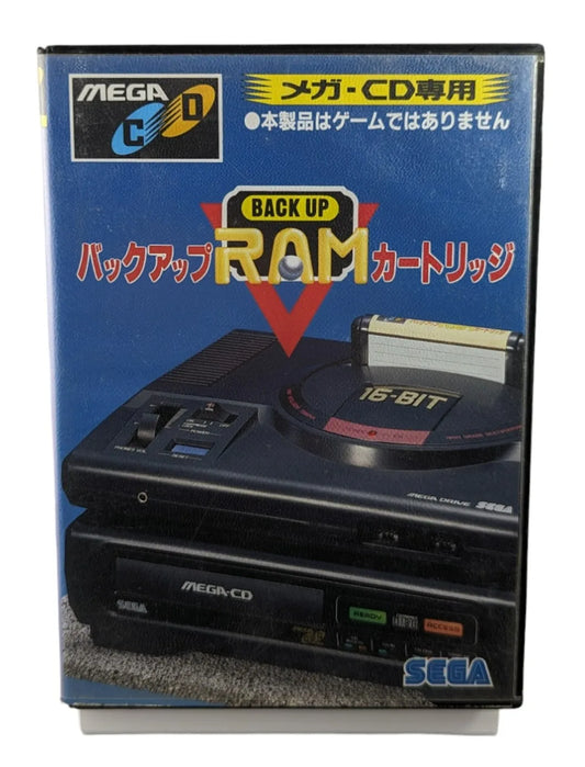 SEGA Mega CD - Backup RAM (Cartridge+Instructions)