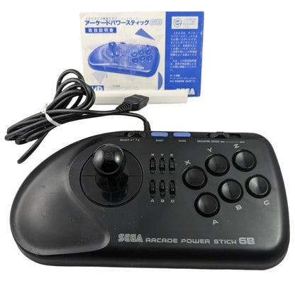 Megadrive Arcade Power Stick 6 Button WITH BOX - CONTROLLER (Japan)