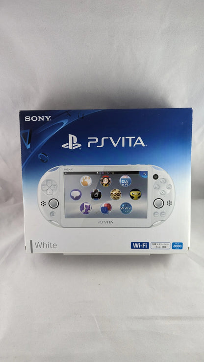 PS VITA - PCH 2000 PlayStation White  (JAPAN EDITION) SONY