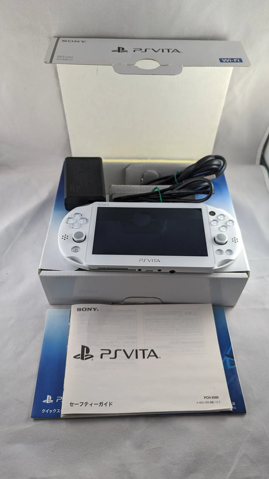 PS VITA - PCH 2000 PlayStation White  (JAPAN EDITION) SONY