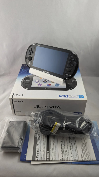 PS VITA - PCH 2000 PlayStation Black  (JAPAN EDITION) SONY