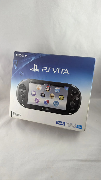 PS VITA - PCH 2000 PlayStation Black  (JAPAN EDITION) SONY