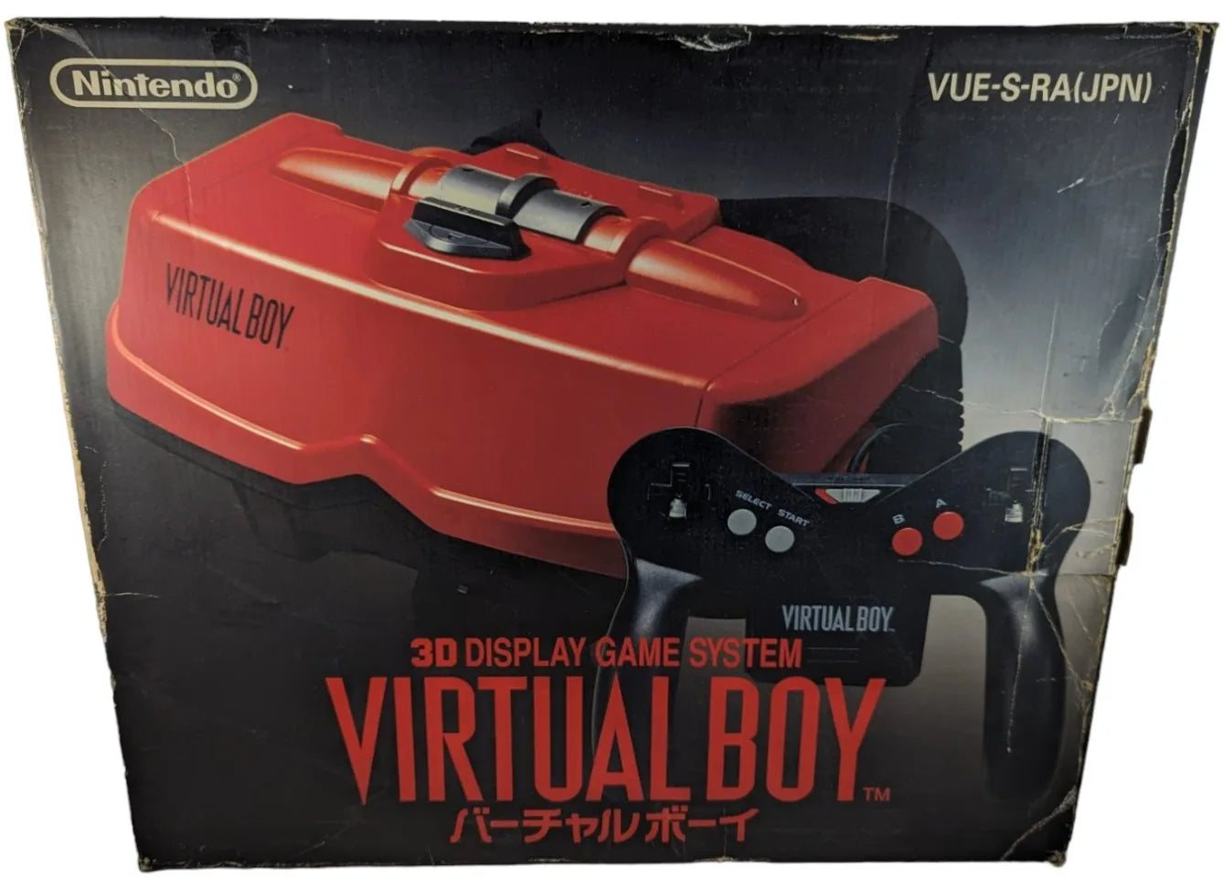 Nintendo Virtual Boy System WITH BOX + 10 Games (WORKING-TESTED)