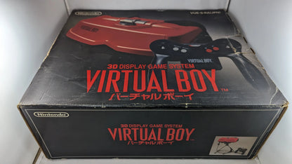 Nintendo Virtual Boy System WITH BOX + 10 Games (WORKING-TESTED)