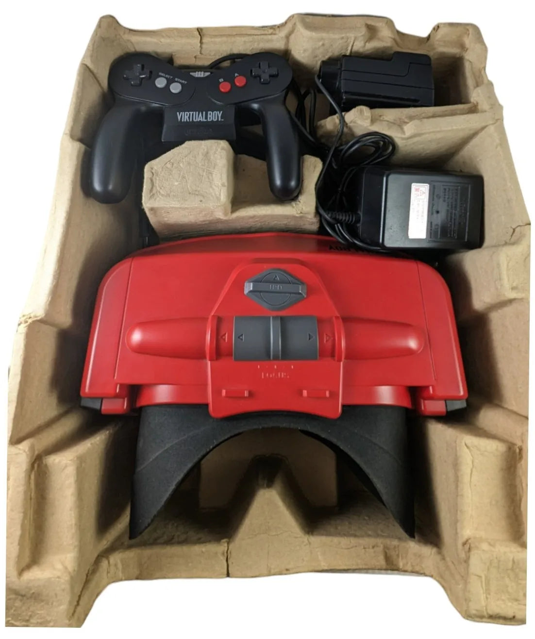 Nintendo Virtual Boy System WITH BOX + 10 Games (WORKING-TESTED)