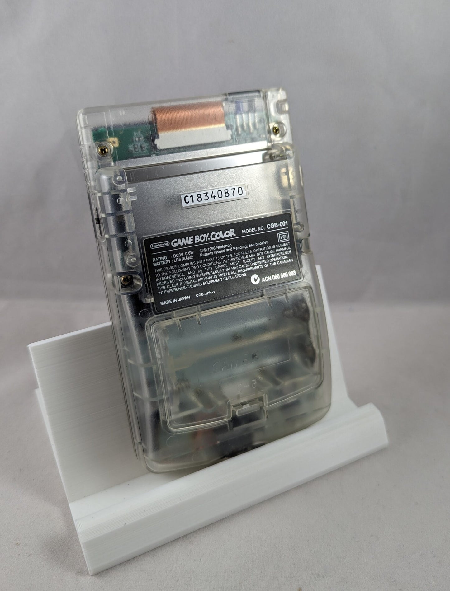 GB COLOR CGB-01 Clear - Unit / Instruction SERIAL MATCH