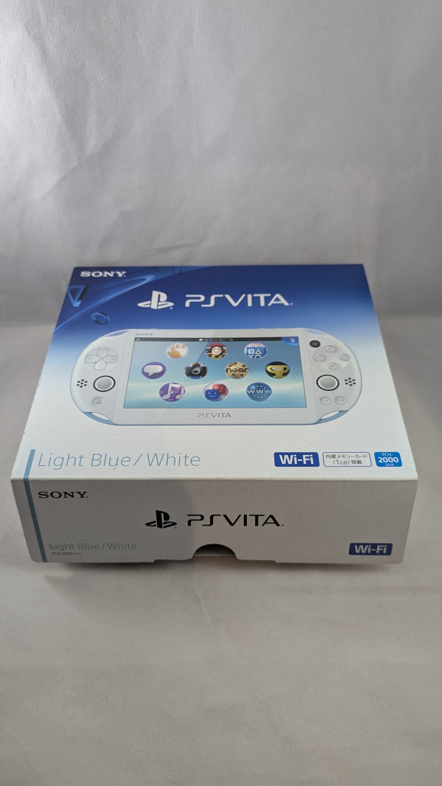 PS Vita factory white/blue