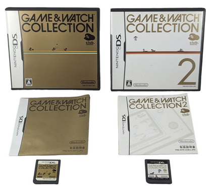 DS - CLUB GAME AND WATCH COLLECTION 1 et 2 Nintendo – JAPON