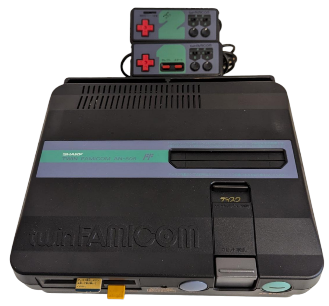 Sharp FAMICOM TWIN AN-505BK (BOXED-NEW BELT-SERVICED) (ONLY Japan EDITION)