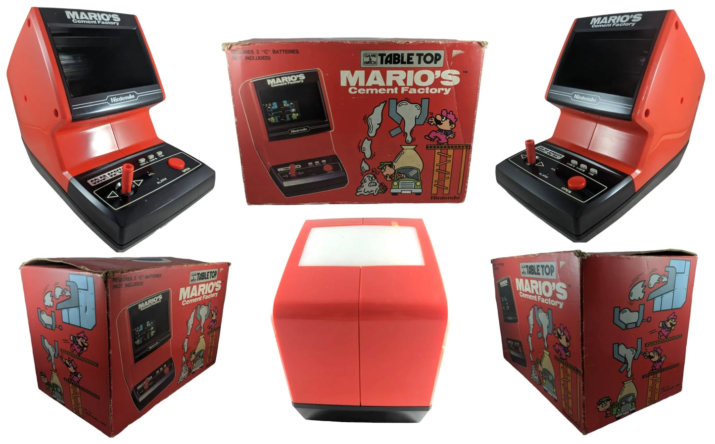 GW GAME AND WATCH TABLE TOP MARIO´S CEMENT FACTORY NINTENDO