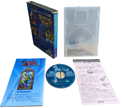 GC – The Legend of Zelda – Wind Waker kase  (game+box+instruction) Nintendo Gamecube (JAPAN)