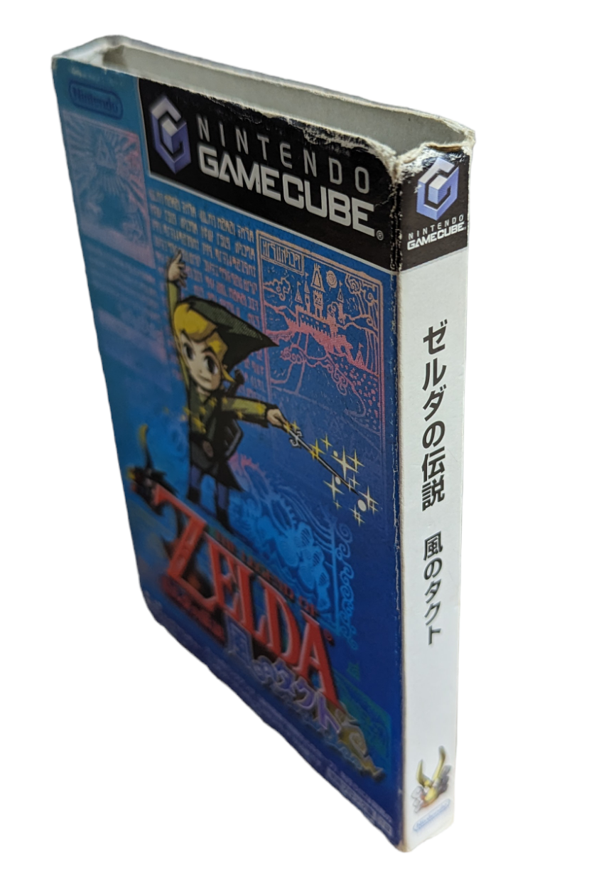 GC – The Legend of Zelda – Wind Waker kase  (game+box+instruction) Nintendo Gamecube (JAPAN)