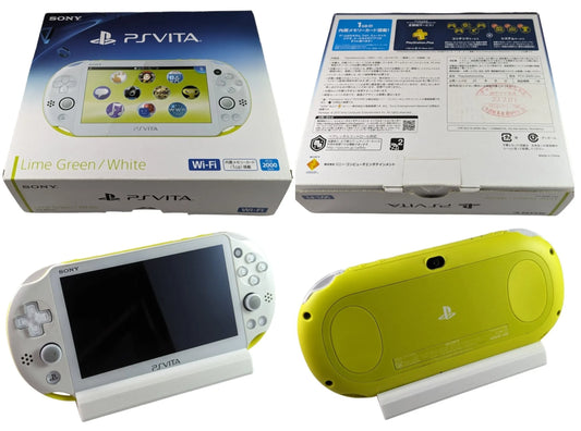 PS VITA - PCH 2000 PlayStation Lime Green / White (JAPAN EDITION ONLY) SONY