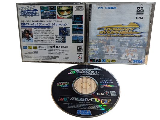 SEGA Mega CD - Heavently Simphony (game+case+Instructions) (Japan)