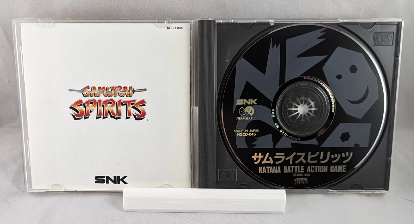 NEO GEO CD – Samurai Spirits Shodown 1 - Katana Battle Action (game+case+instruction) (JAPAN)