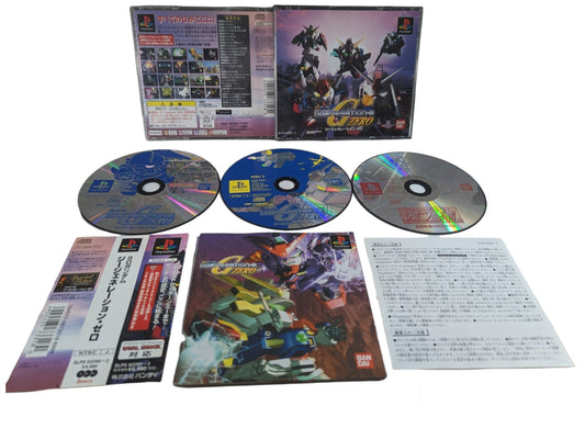 PS1 - Gundam Generation Zero 0 (game+case+instruction) - SPIN CARD - Sony Playstation (JAPAN)