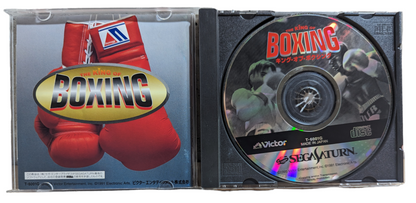 SEGA SATURN - King of Boxing (game+case+instruction) JAPAN