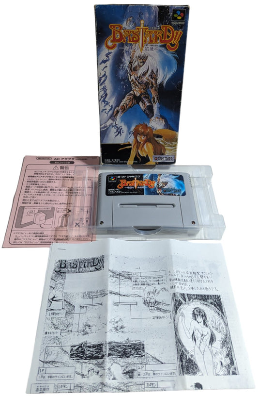 SUPER FAMICOM - Bastard - Dios oscuro de la destrucción - NITENDO (JAPÓN) 